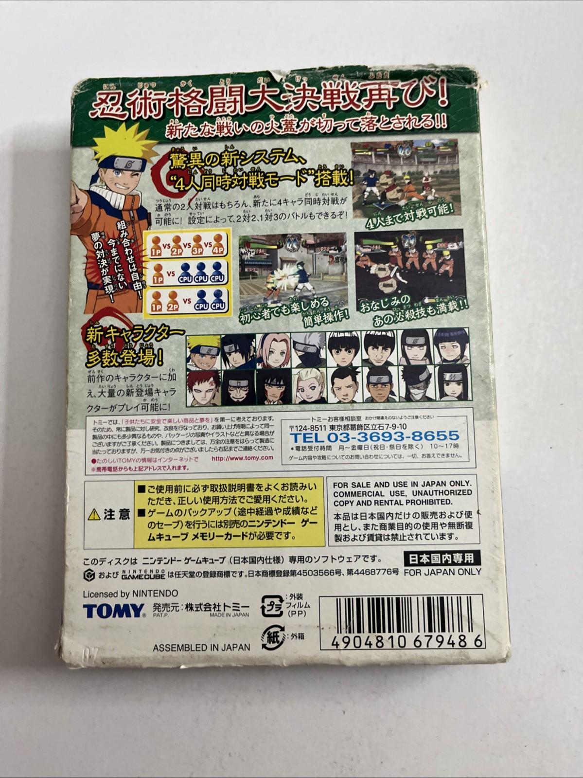 Naruto: Clash of Ninja 2 NGC Nintendo GameCube NTSC-J JAPAN Game