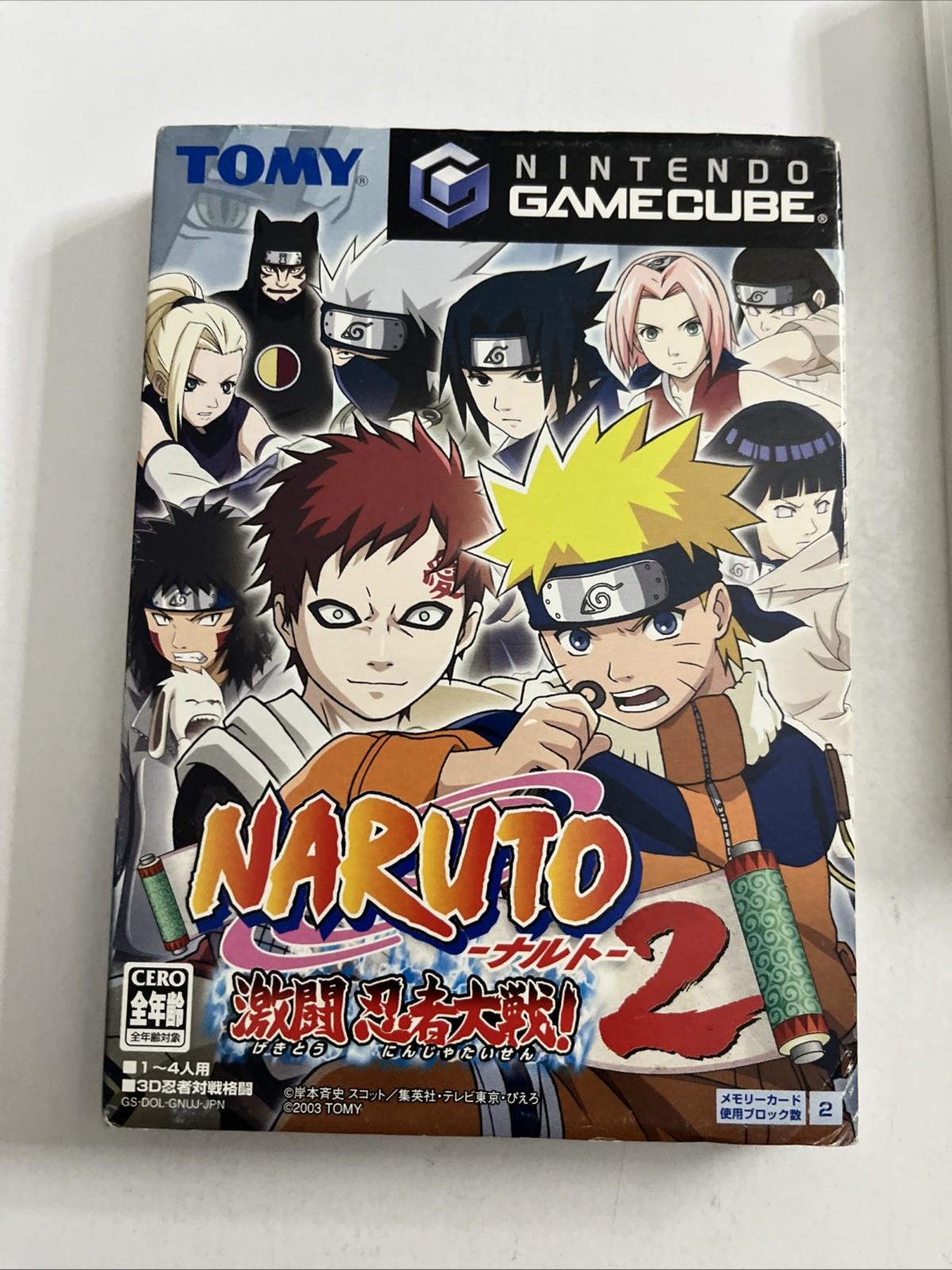 Naruto: Gekitou Ninja Taisen 2 NGC Nintendo GameCube NTSC-J JAPAN Complete