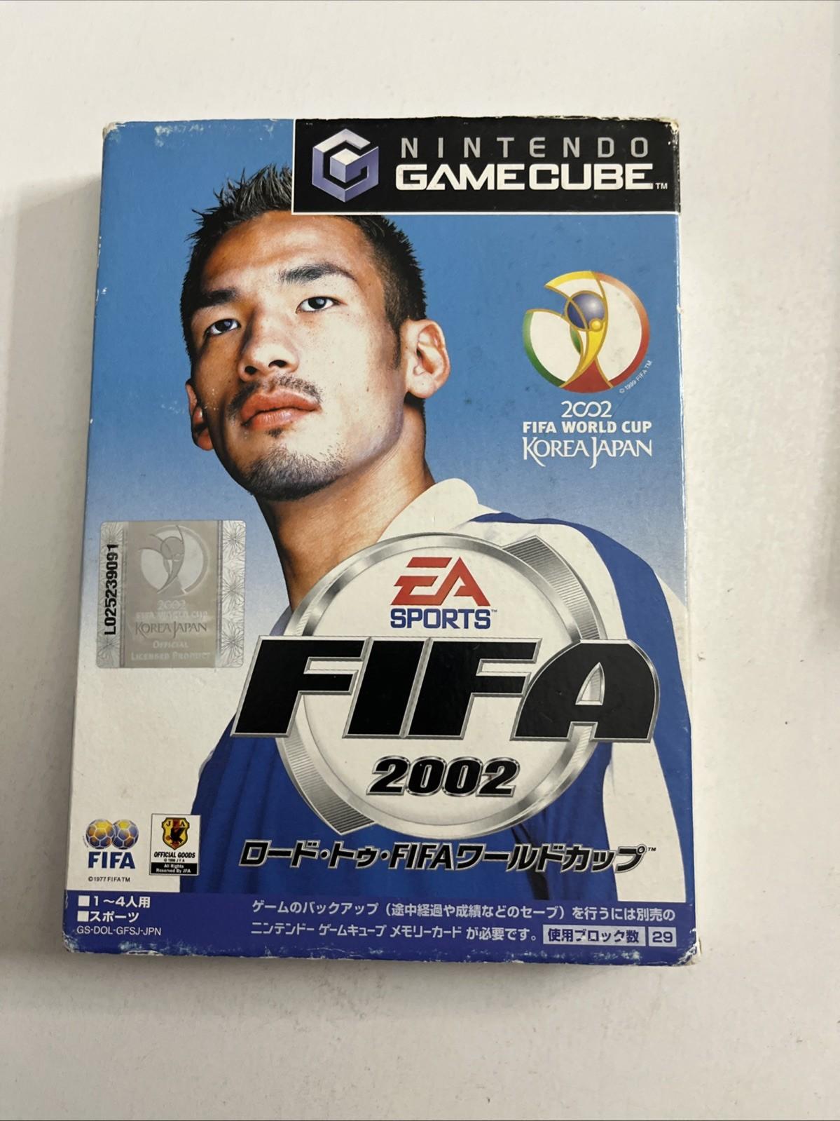 FIFA 2002: Road to FIFA World Cup NGC Nintendo GameCube NTSC-J JAPAN Complete