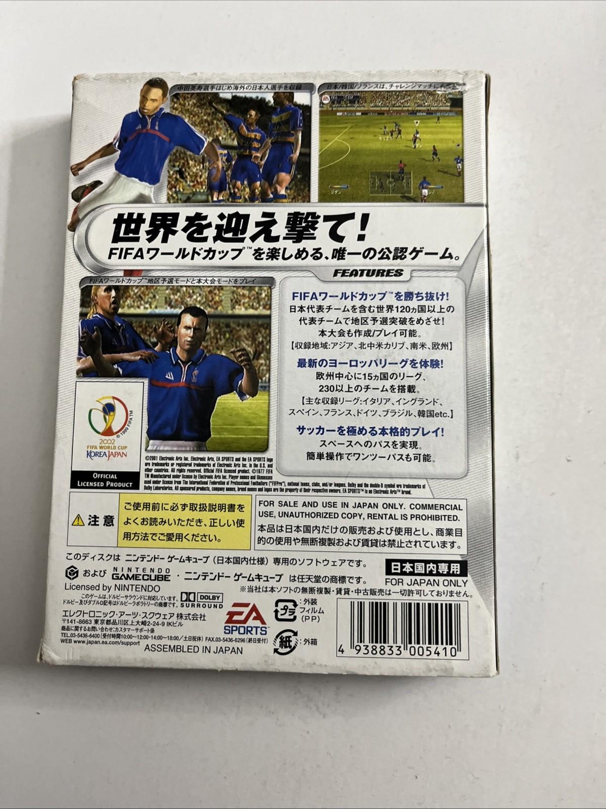 FIFA 2002: Road to FIFA World Cup NGC Nintendo GameCube NTSC-J JAPAN Complete