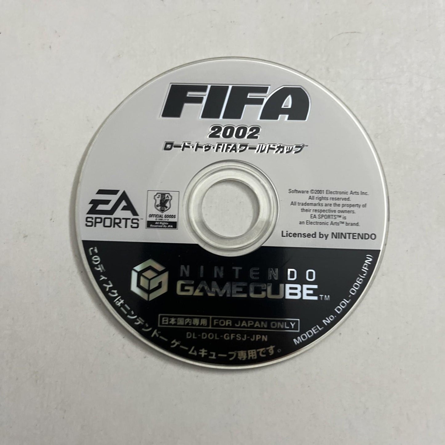 FIFA 2002: Road to FIFA World Cup NGC Nintendo GameCube NTSC-J JAPAN Complete