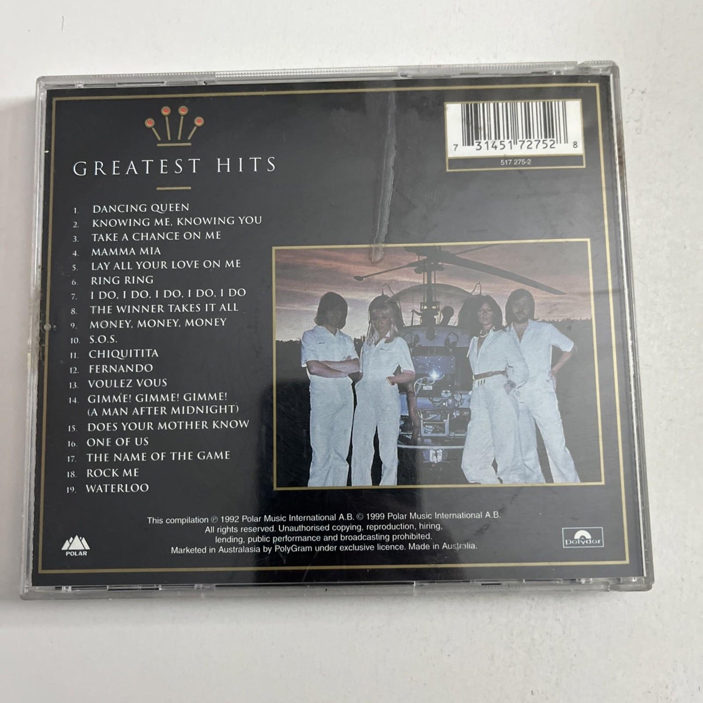ABBA – Gold (Greatest Hits) (CD, 1999) Album