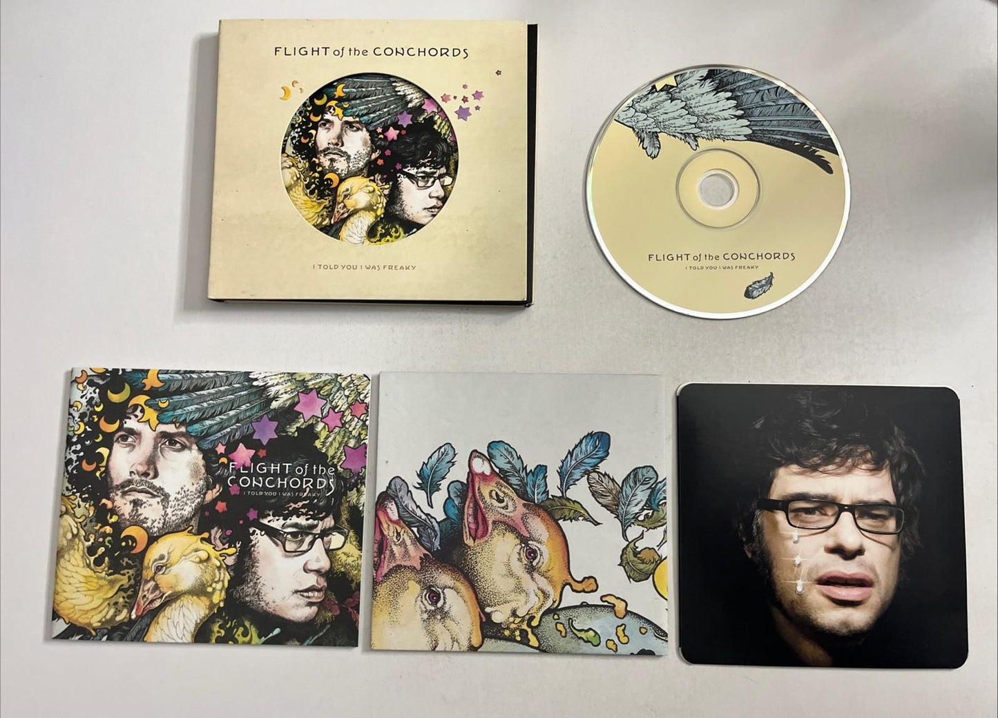 Flight Of The Conchords – I Told You I Was Freaky (CD, 2009) Digipak US SPCD 800