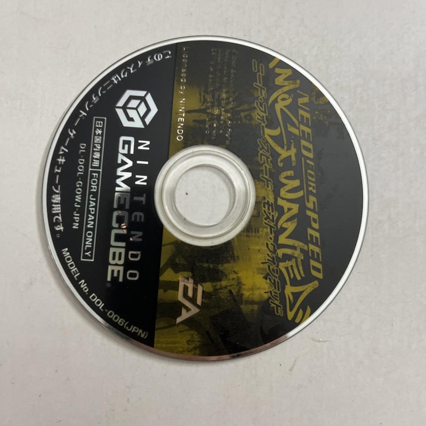 Need for Speed Most Wanted NGC Nintendo GameCube NTSC-J JAPAN Game