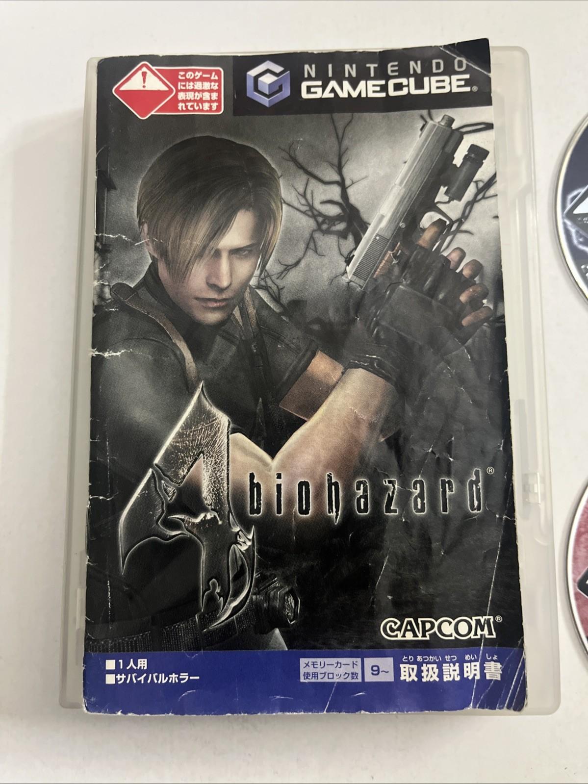 BioHazard 4 GC Nintendo GameCube NTSC-J JAPAN Survival Horror 2005 Game