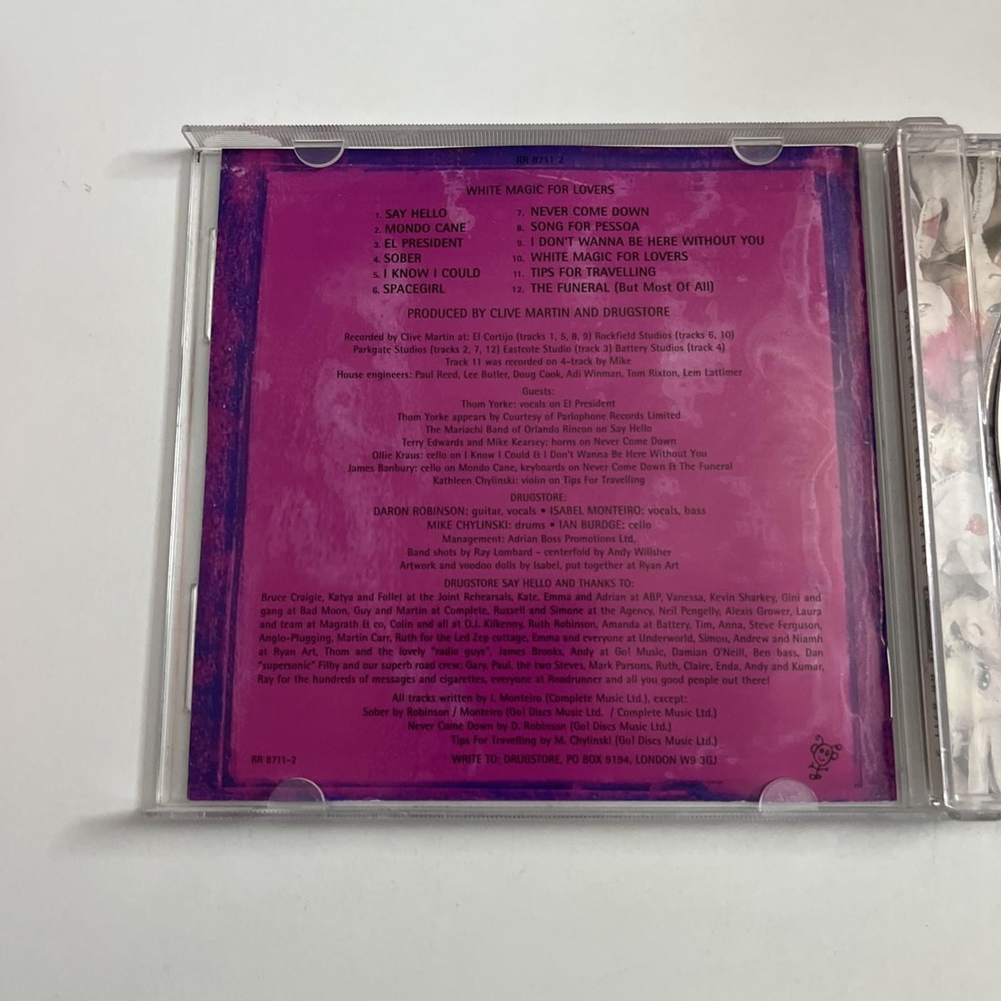 Drugstore – White Magic For Lovers (CD, 1998) Australia RR 8711 2