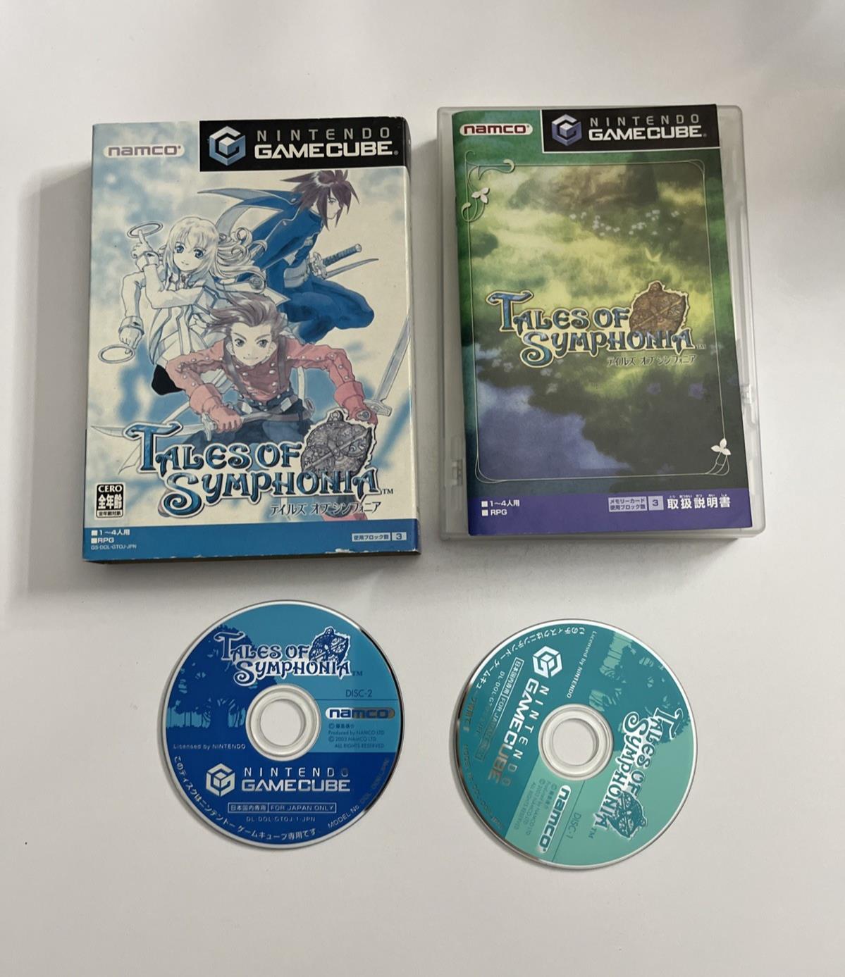 Tales Of Symphonia GC Nintendo GameCube NTSC-J JAPAN Namco Game Complete
