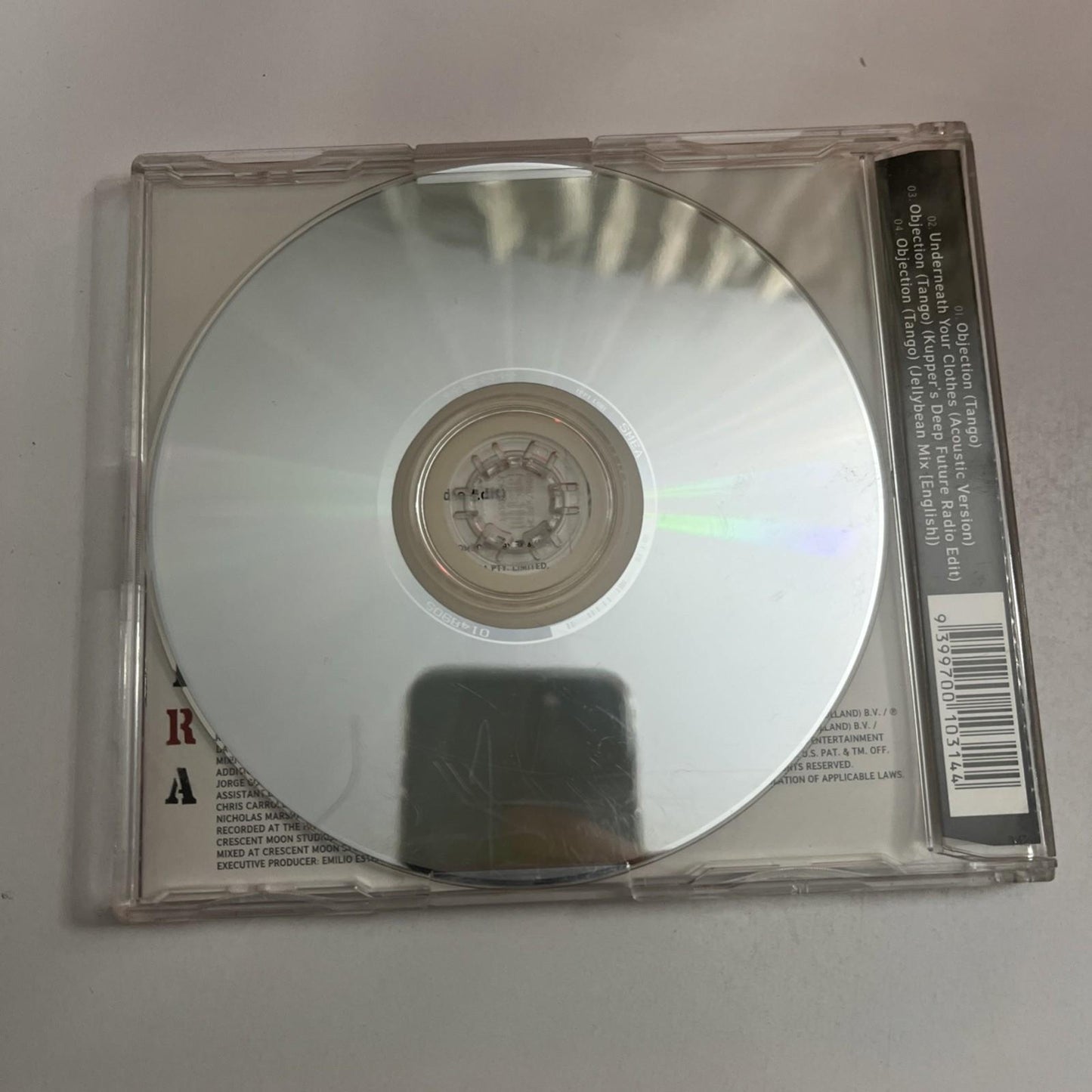 Shakira – Objection (Tango) (CD, 2002) Australia Single