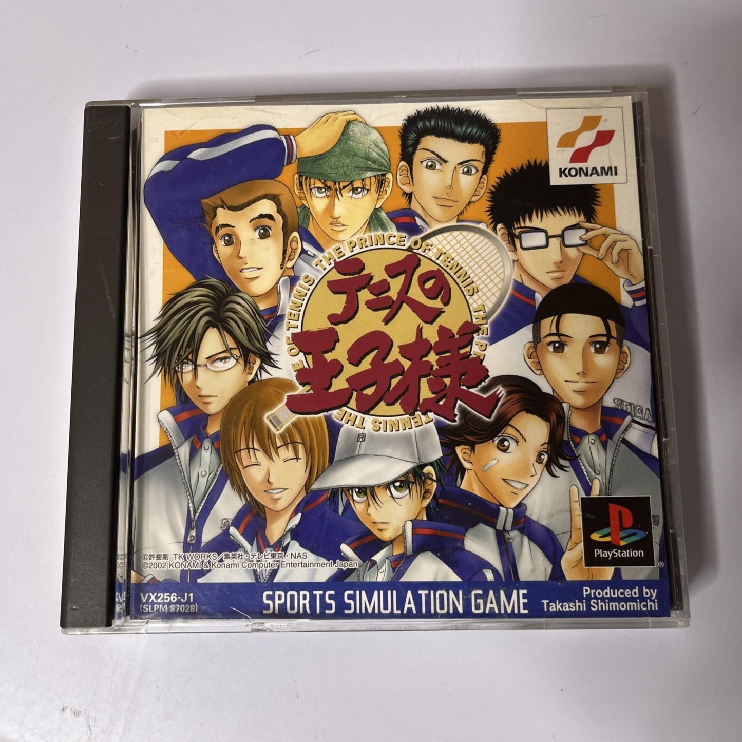 The Prince Of Tennis PS1 Sony PlayStation NTSC-J JAPAN Konami Game