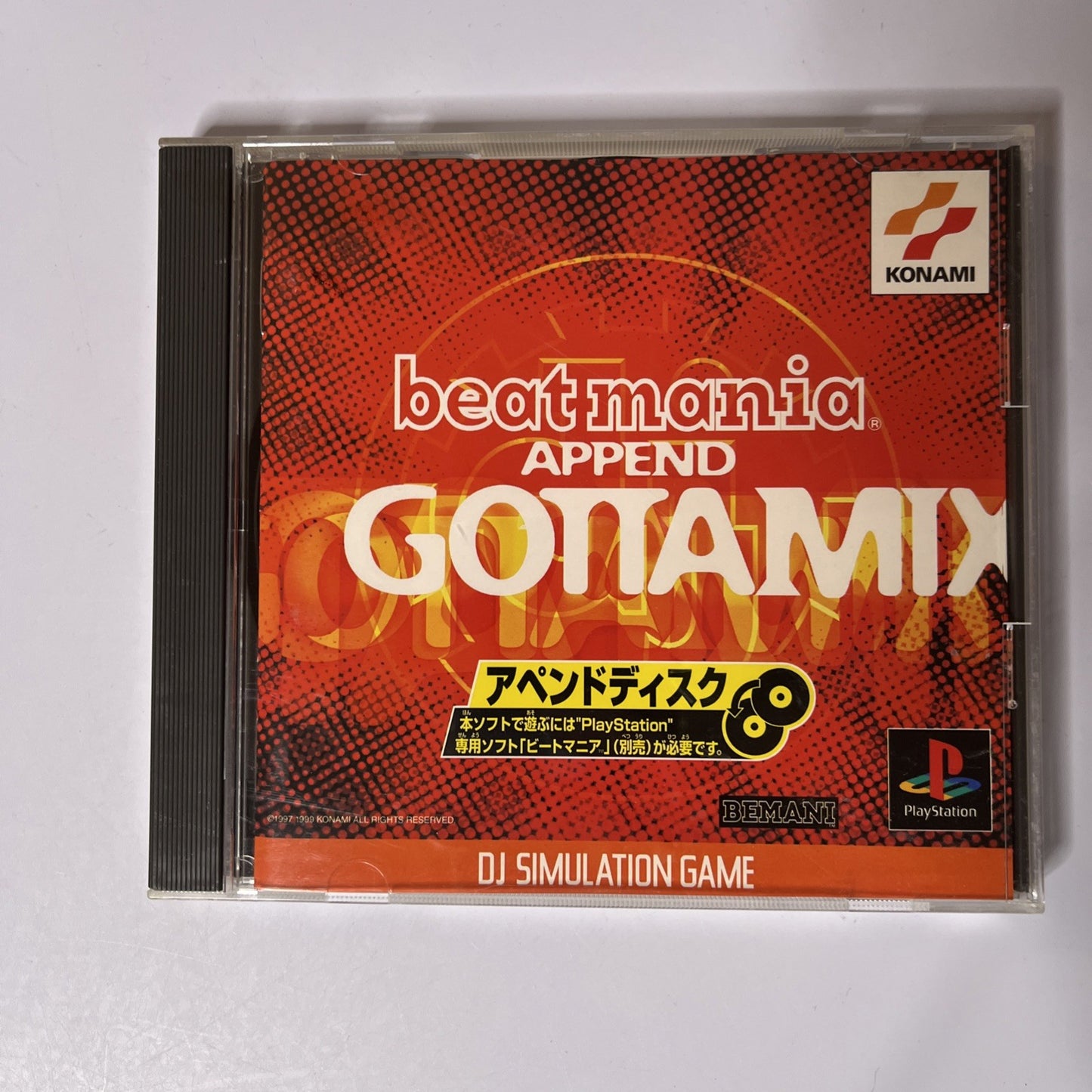 Beatmania Append Gottamix  PS1 Sony PlayStation NTSC-J JAPAN Game