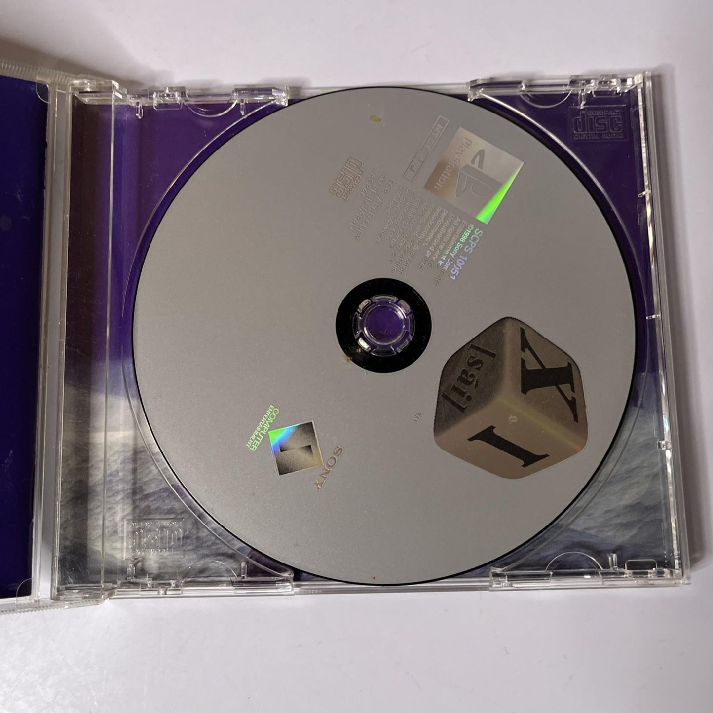 XI [Sai] Devil Dice PS1 Sony PlayStation NTSC-J JAPAN Puzzle Game