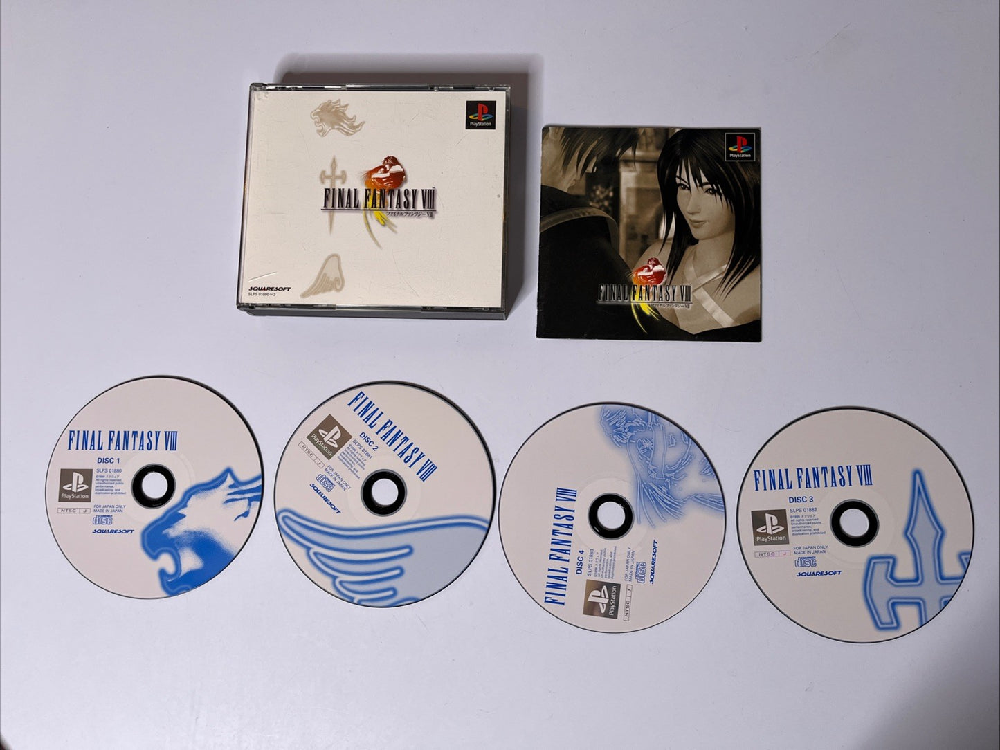 Final Fantasy VIII 8 PS1 Sony PlayStation NTSC-J JAPAN Square RPG Game