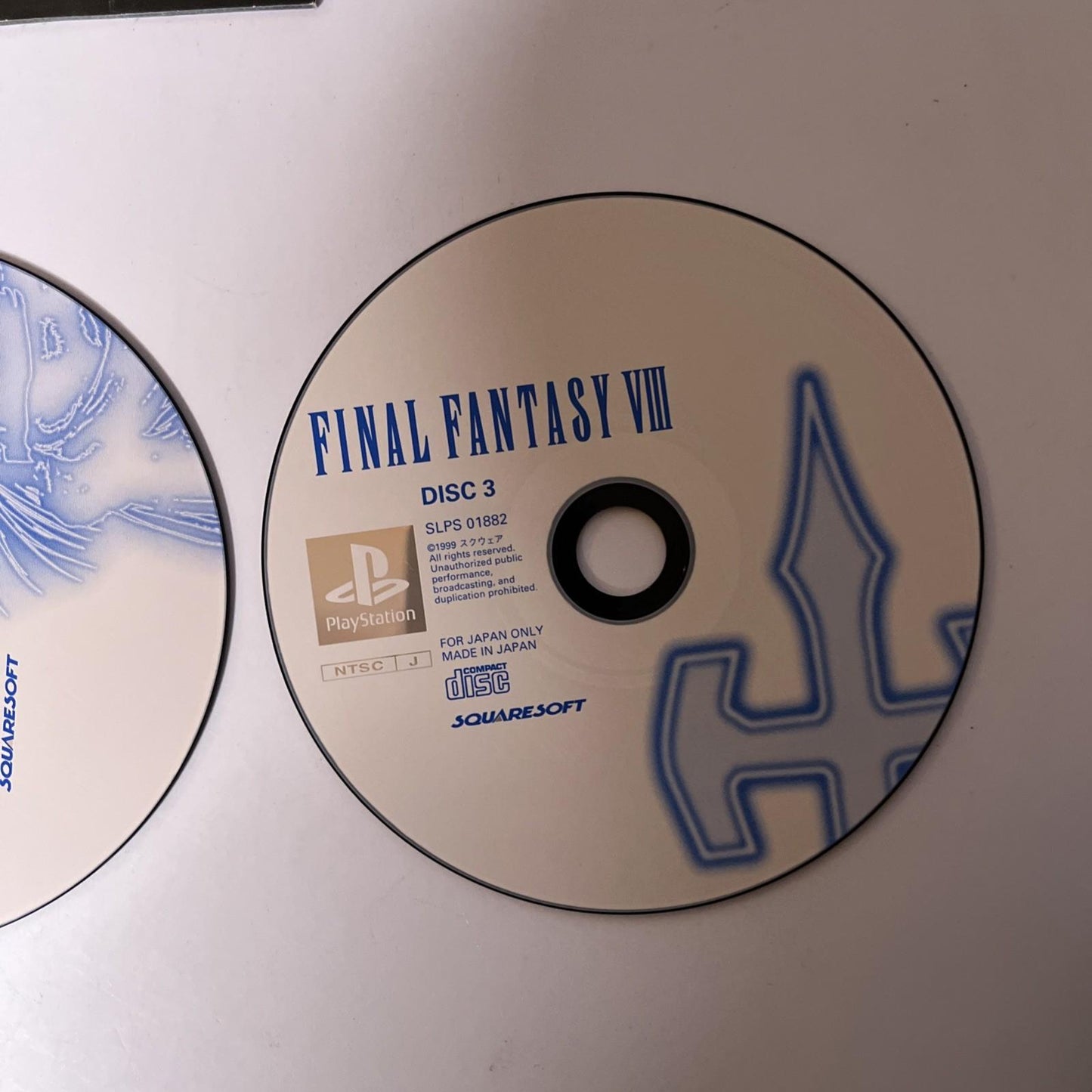 Final Fantasy VIII 8 PS1 Sony PlayStation NTSC-J JAPAN Square RPG Game