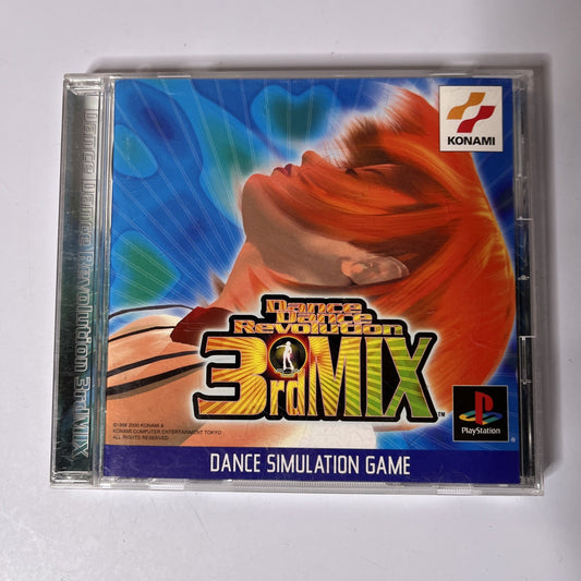 Dance Dance Revolution 3rd Mix PS1 Sony PlayStation NTSC-J JAPAN Game