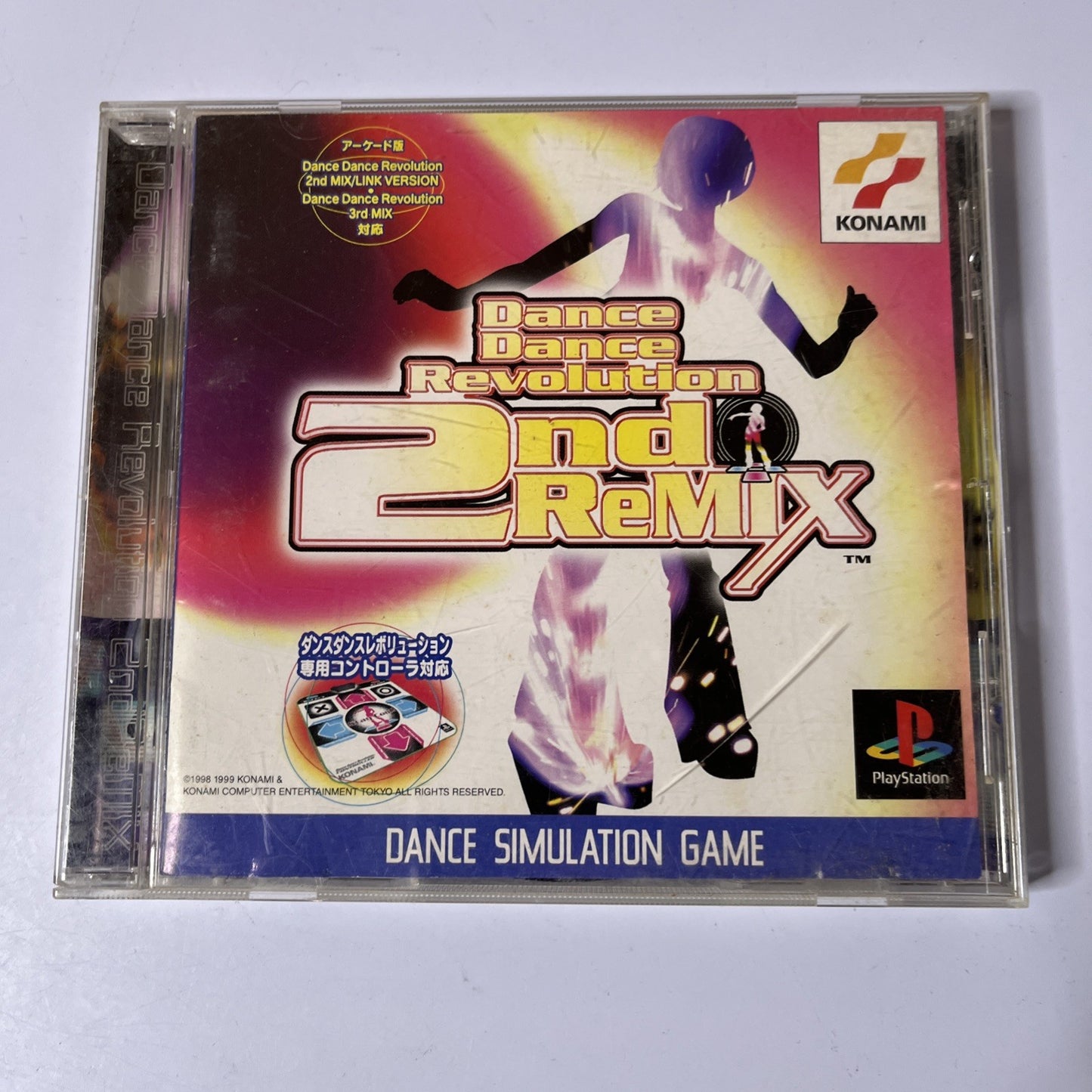 Dance Dance Revolution 2nd Remix PS1 Sony PlayStation NTSC-J JAPAN Game