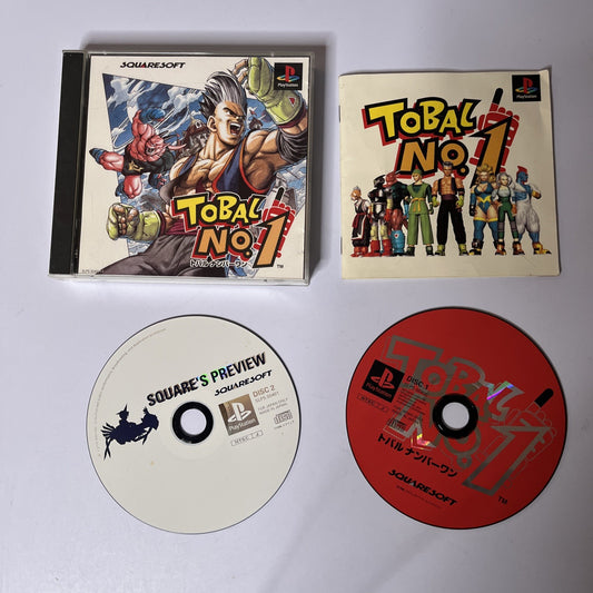 Tobal No 1  PS1 Sony PlayStation NTSC-J JAPAN Squaresoft Game