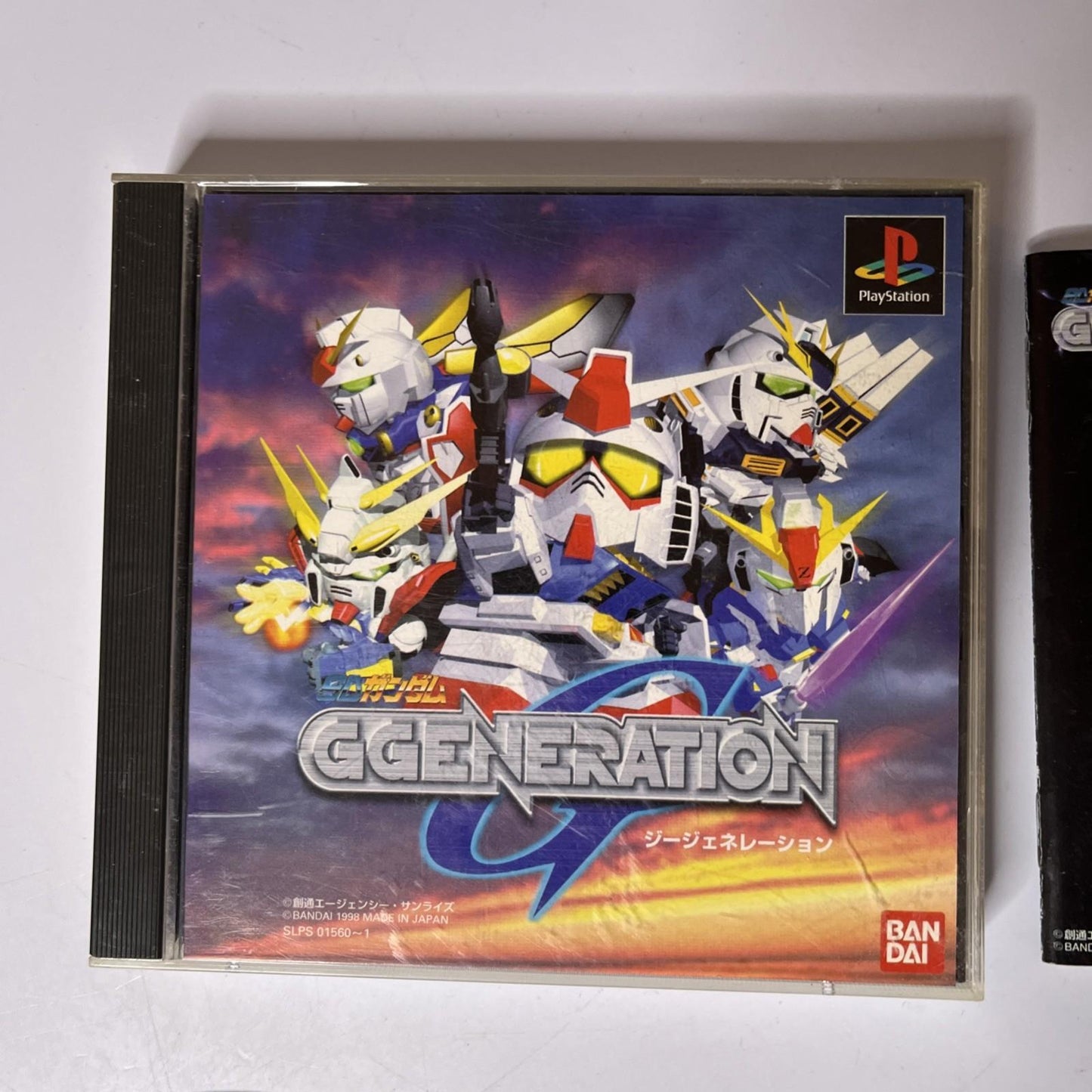 SD Gundam G Generation  PS1 Sony PlayStation NTSC-J JAPAN 1998 Game Complete