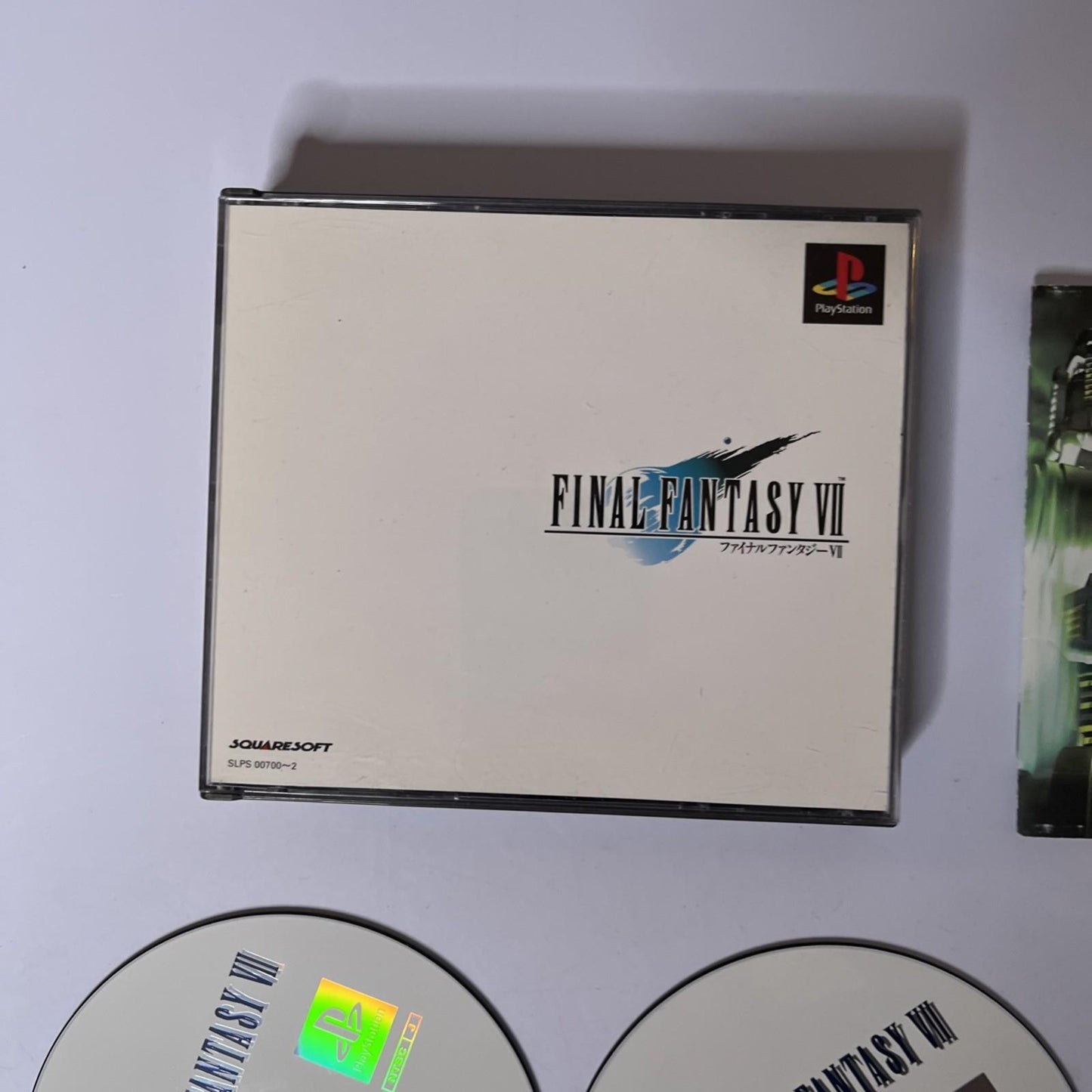 Final Fantasy VII PS1 Sony PlayStation NTSC-J JAPAN Squaresoft Game