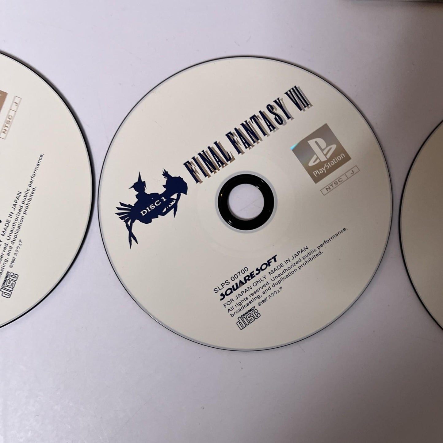 Final Fantasy VII PS1 Sony PlayStation NTSC-J JAPAN Squaresoft Game