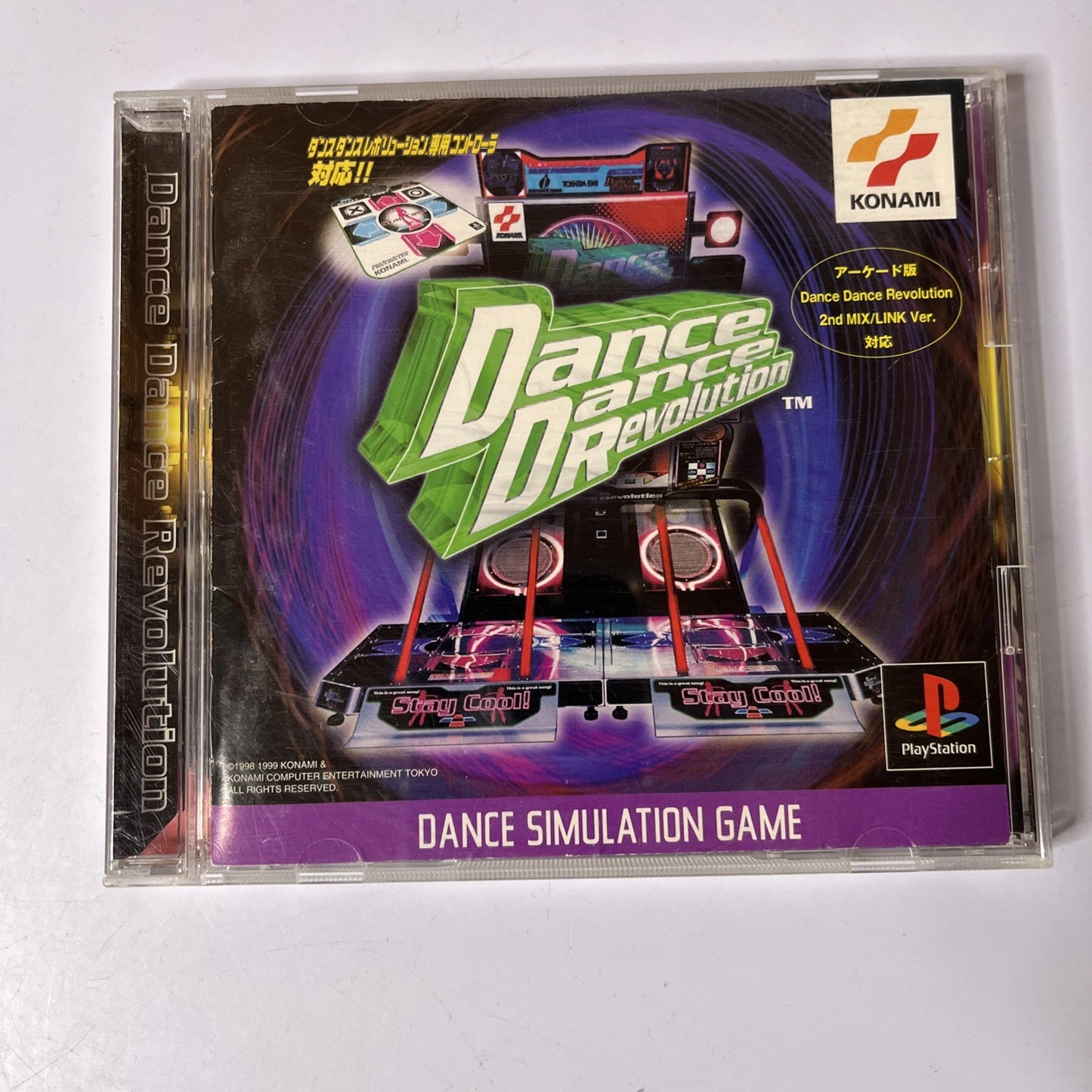 Dance Dance Revolution PS1 Sony PlayStation NTSC-J JAPAN Game