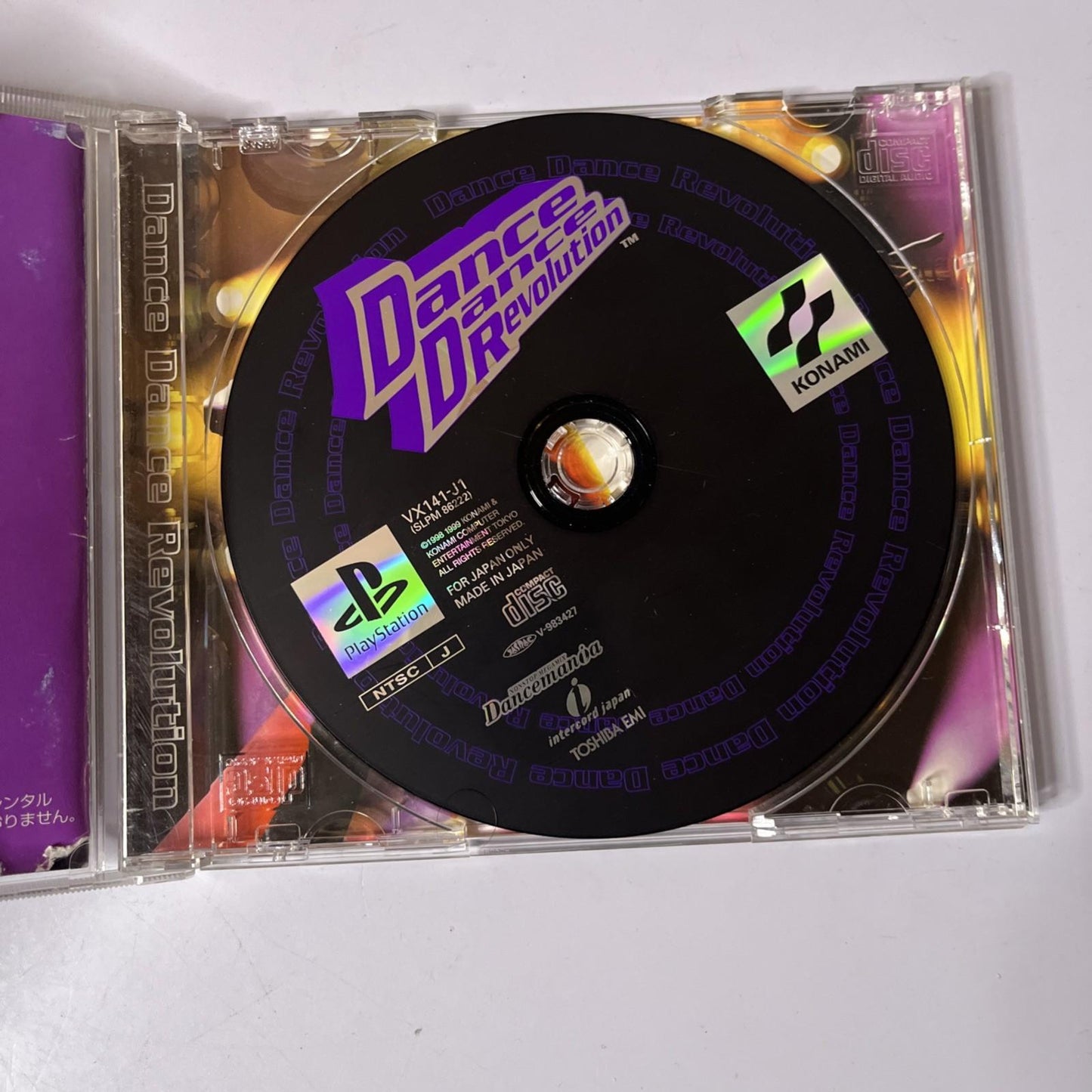 Dance Dance Revolution PS1 Sony PlayStation NTSC-J JAPAN Game