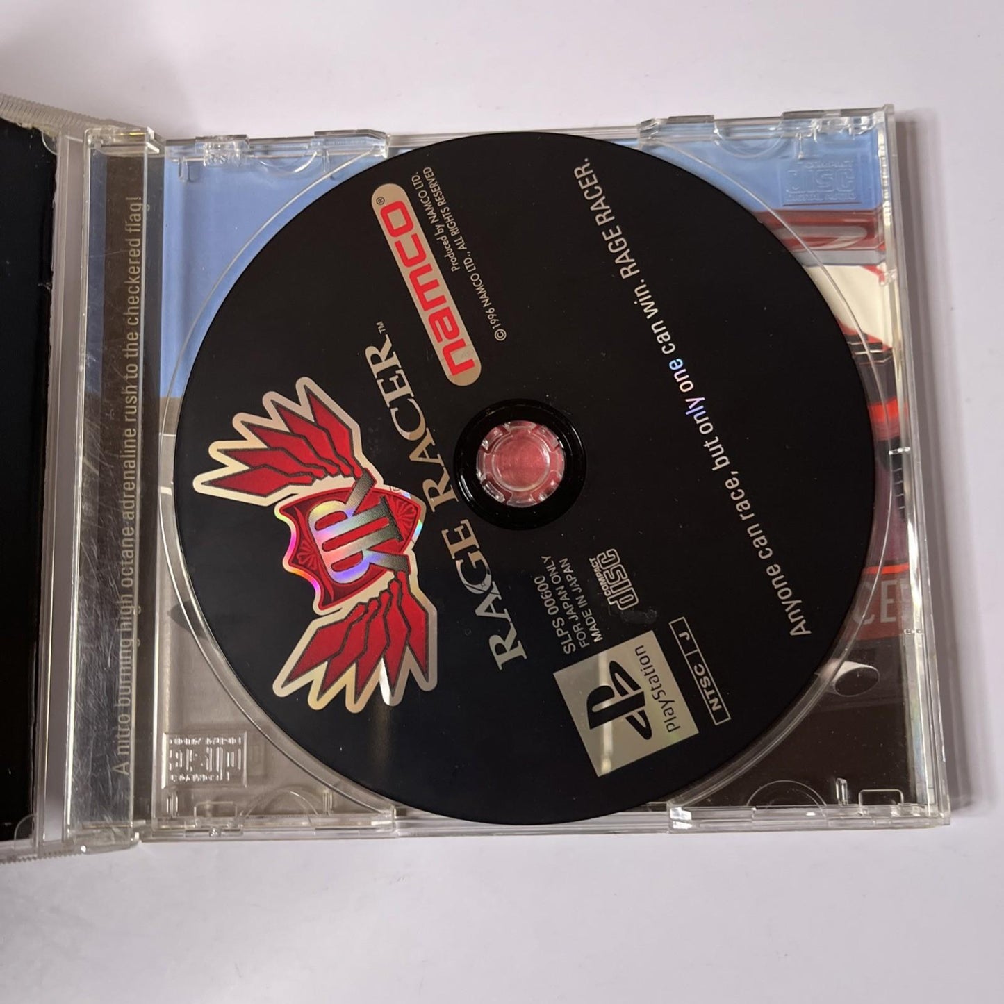 Rage Racer PS1 Sony PlayStation NTSC-J JAPAN Racing Game