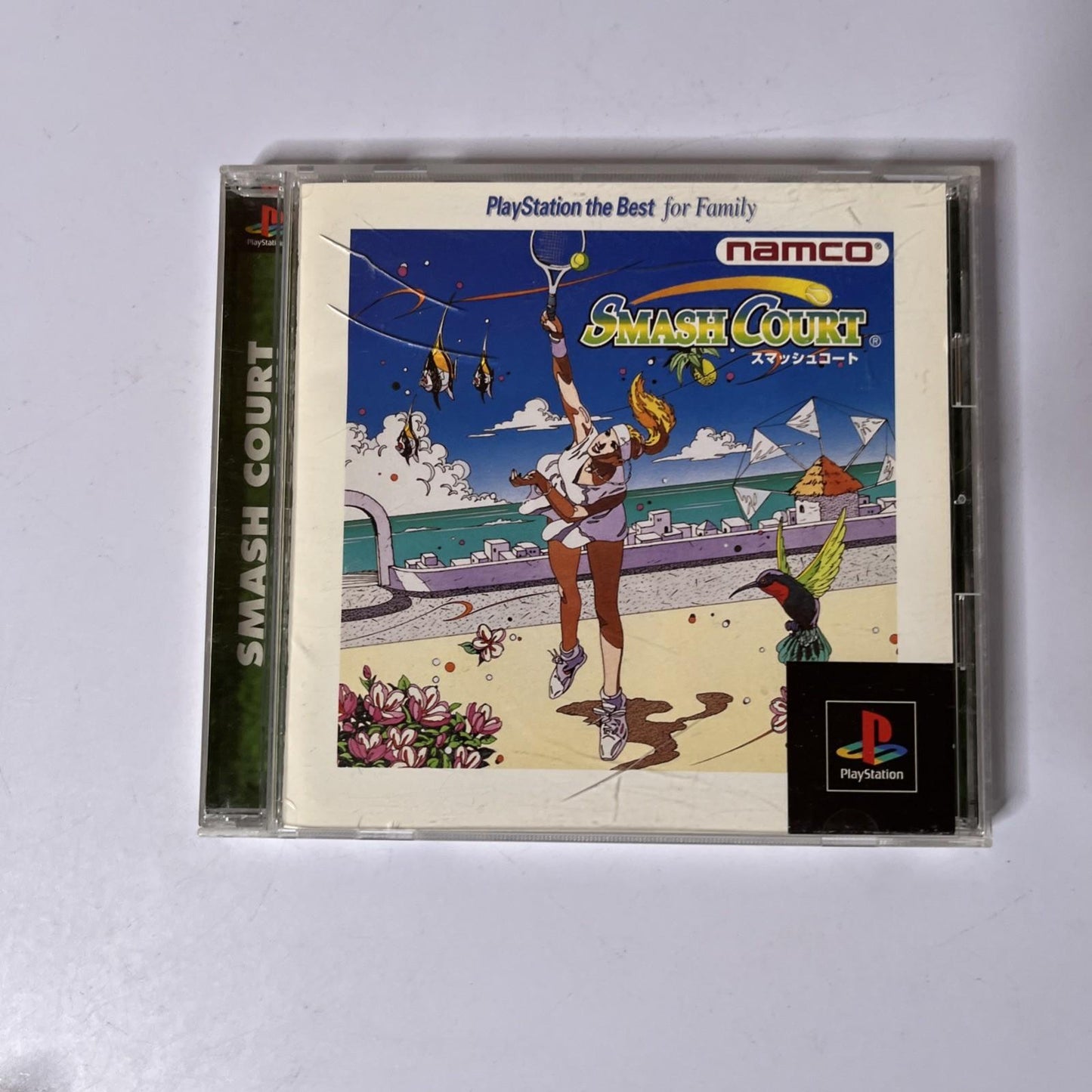 Smash Court Tennis PS1 Sony PlayStation NTSC-J JAPAN Game Complete
