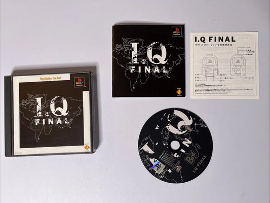 IQ Final PS1 Sony PlayStation NTSC-J JAPAN Puzzle Game