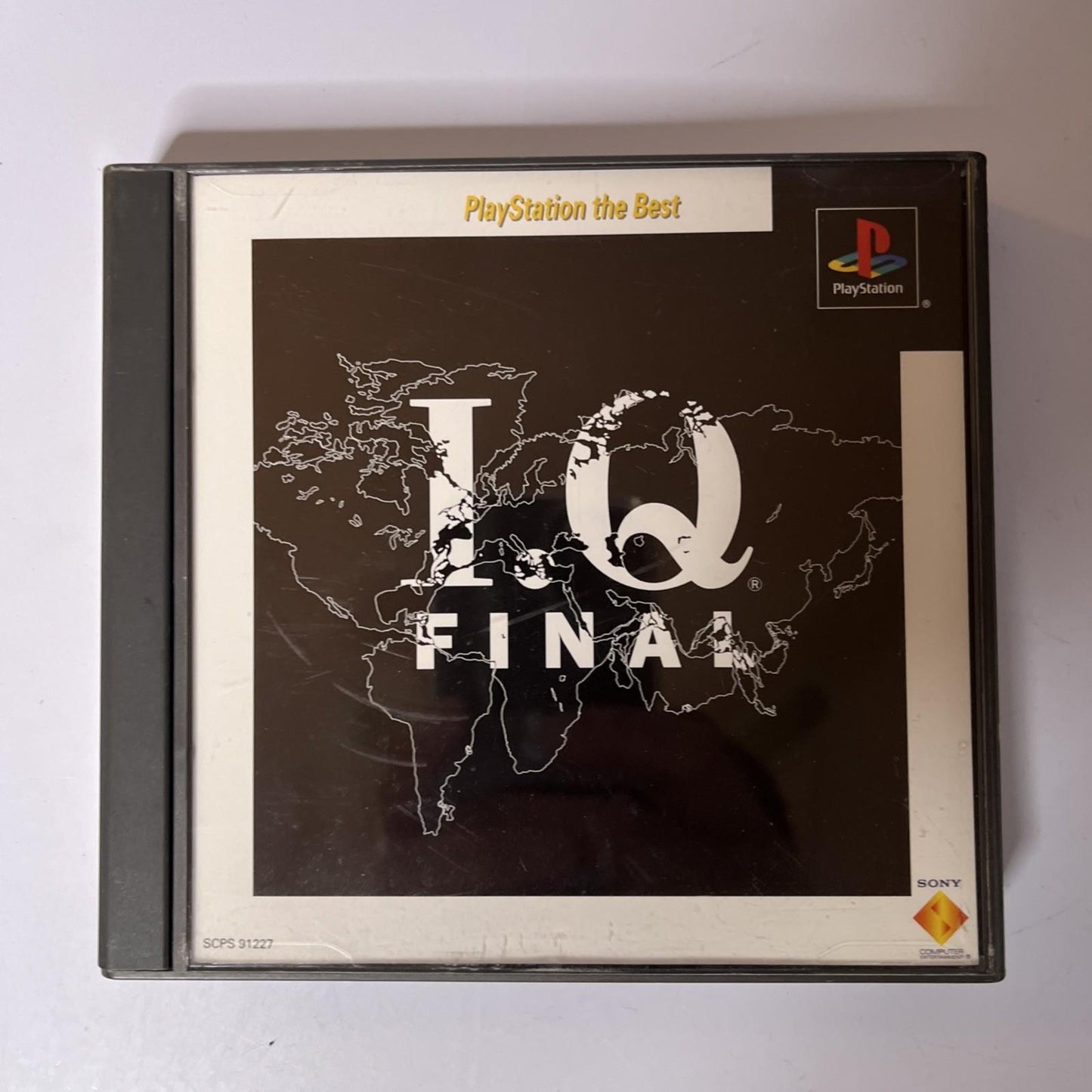 IQ Final PS1 Sony PlayStation NTSC-J JAPAN Puzzle Game