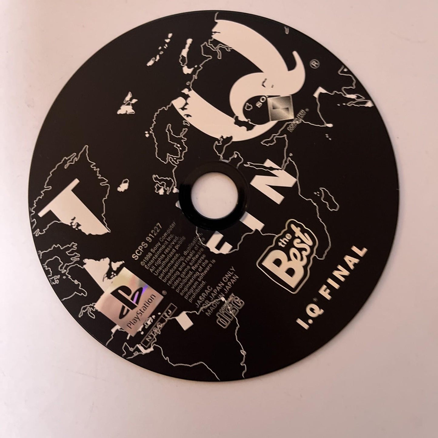 IQ Final PS1 Sony PlayStation NTSC-J JAPAN Puzzle Game