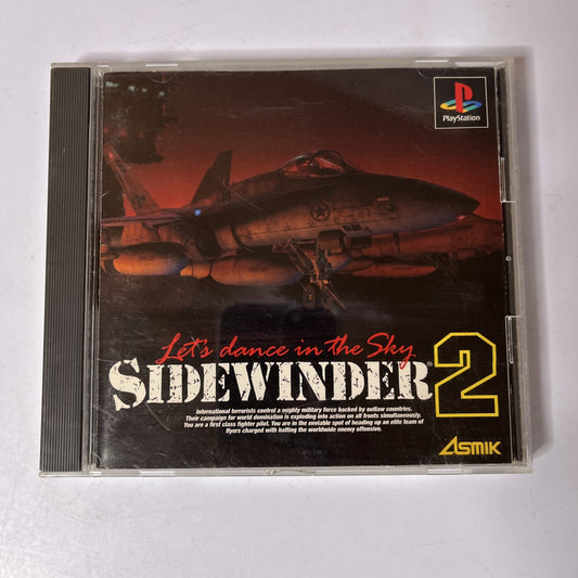 Sidewinder 2 PS1 Sony PlayStation NTSC-J JAPAN Flight Combat Game