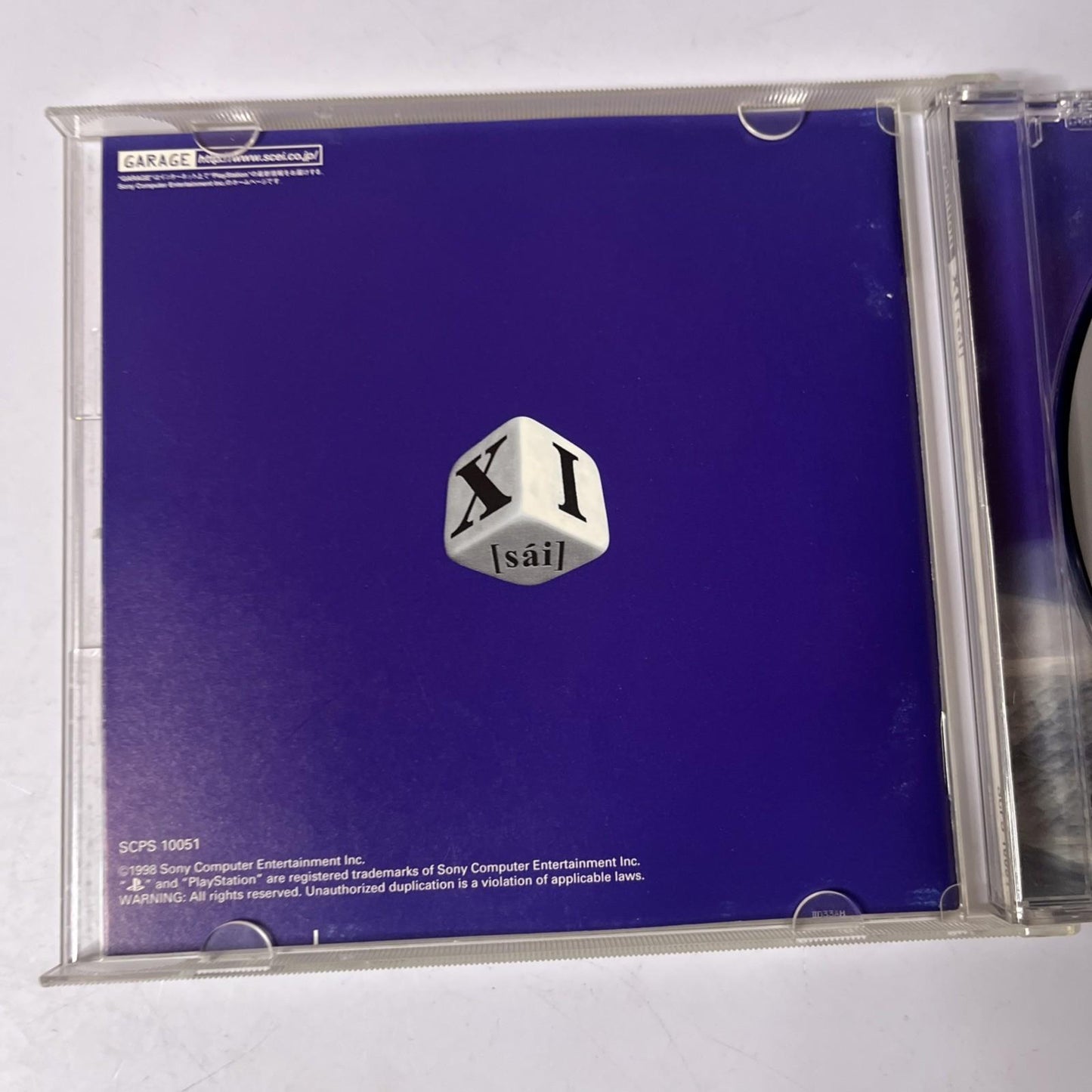 XI [Sai] Devil Dice PS1 Sony PlayStation NTSC-J JAPAN Game Complete