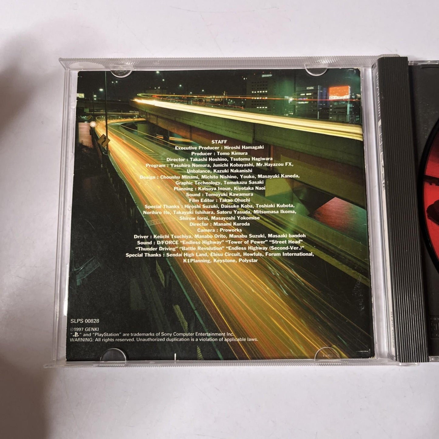 Shutokou Battle R PS1 Sony PlayStation NTSC-J JAPAN Car Racing Game