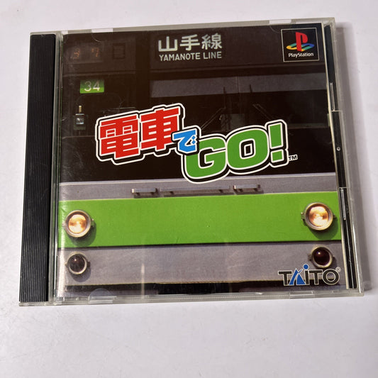 Densha de Go! PS1 Sony PlayStation NTSC-J JAPAN Game