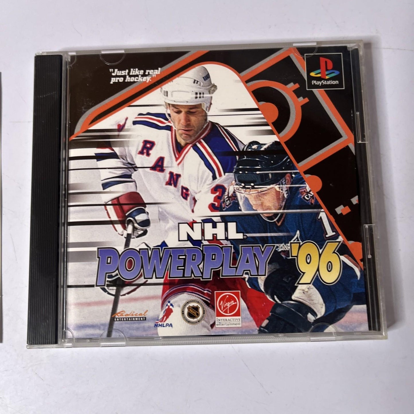 NHL Powerplay 96 PS1 Sony PlayStation NTSC-J JAPAN Game Complete