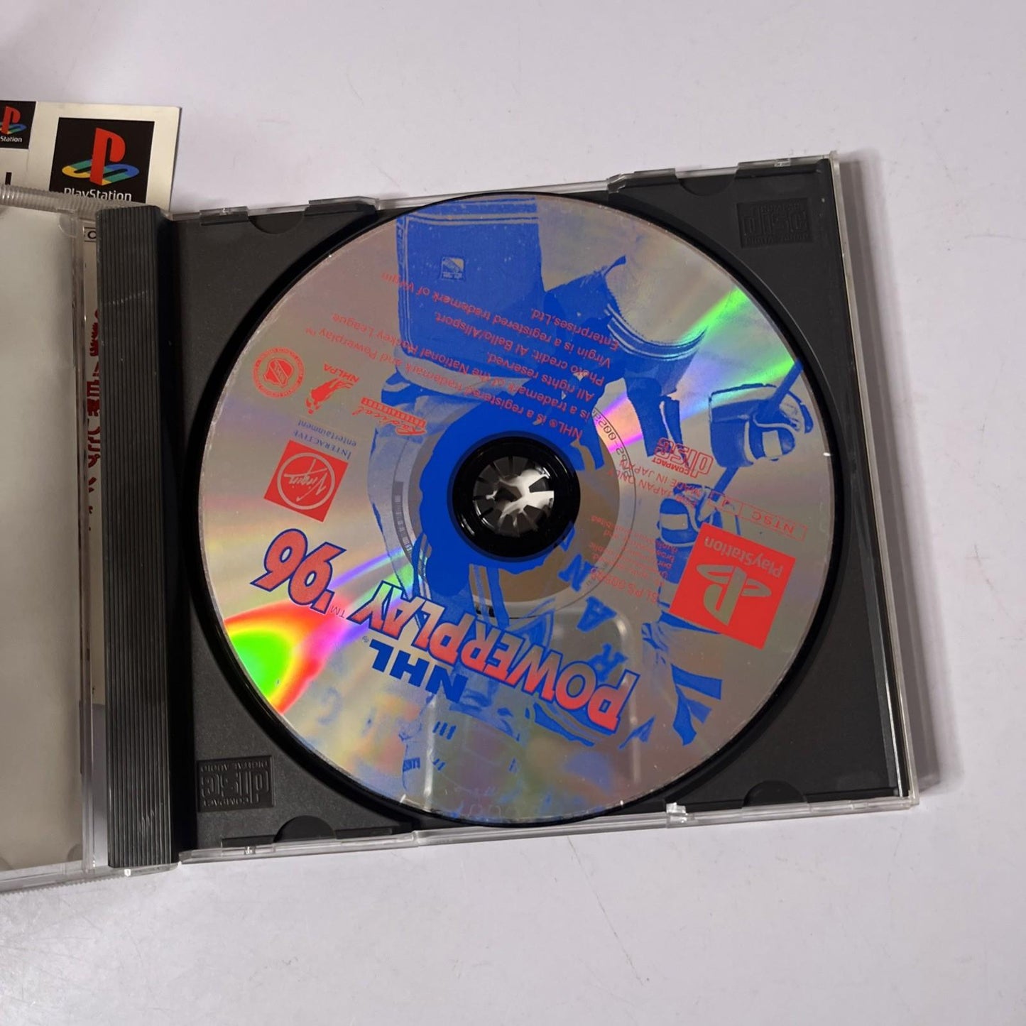 NHL Powerplay 96 PS1 Sony PlayStation NTSC-J JAPAN Game Complete