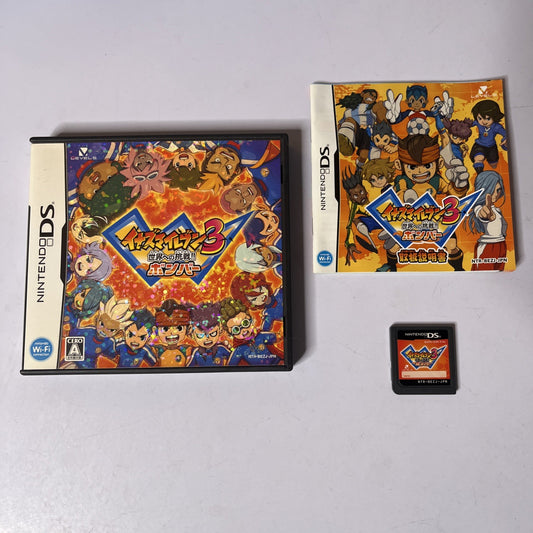 Inazuma Eleven 3 2010 NDS Nintendo DS JAPAN Game Complete