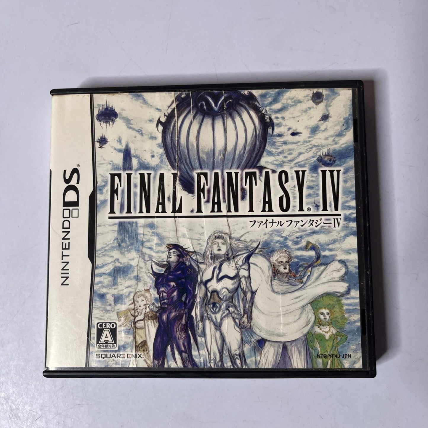 Final Fantasy IV 2008 NDS Nintendo DS JAPAN Square Game Complete
