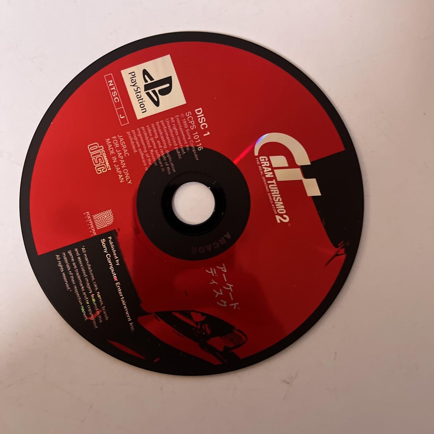 Gran Turismo 2 1999 PS1 Sony PlayStation NTSC-J JAPAN Car Racing Complete