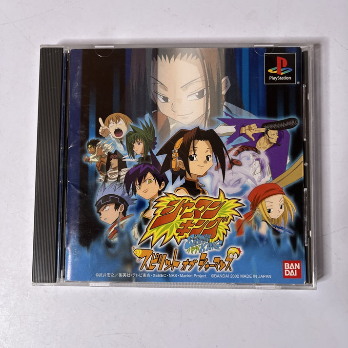 Shaman King: Spirit of Shamans 2002 PS1 Sony PlayStation NTSC-J JAPAN ...