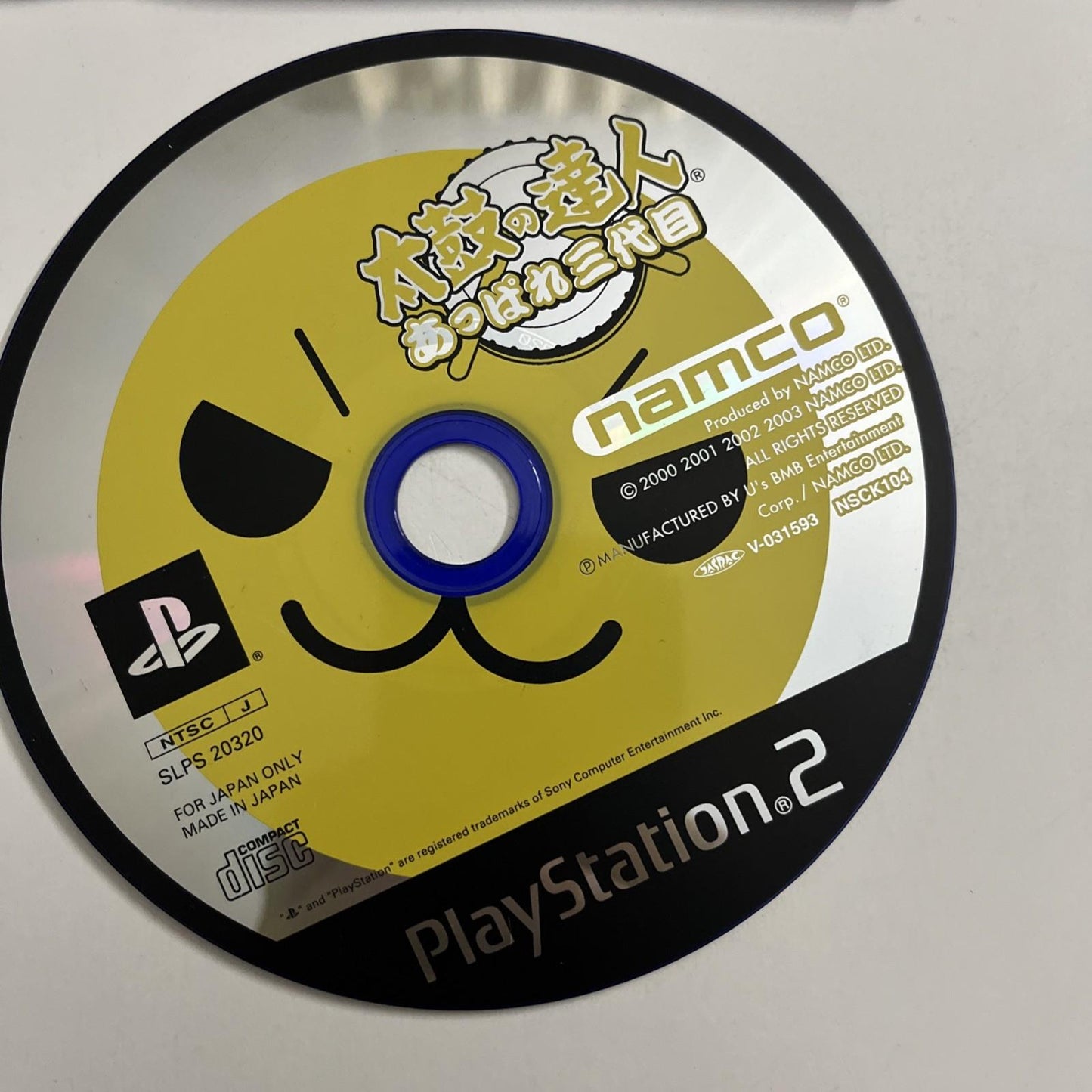 Taiko no Tatsujin Appare Sandaime 2003 PS2 PlayStation NTSC-J JAPAN Complete