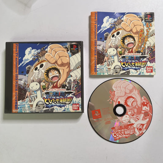 One Piece Tobidase Kaizokudan! 2001 PS1 Sony PlayStation NTSC-J JAPAN Game