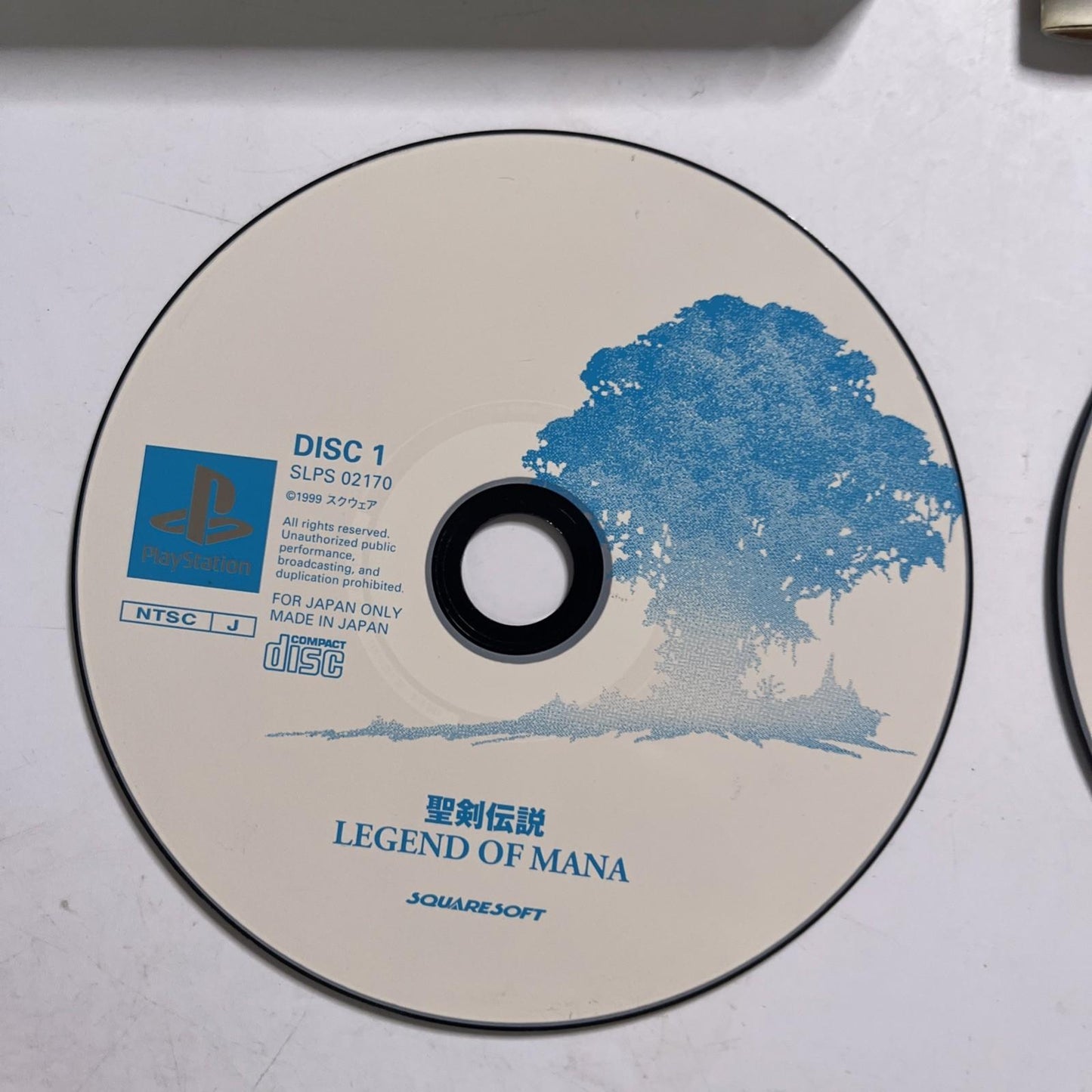 Legend Of Mana 1999 PS1 Sony PlayStation NTSC-J JAPAN Square RPG Game