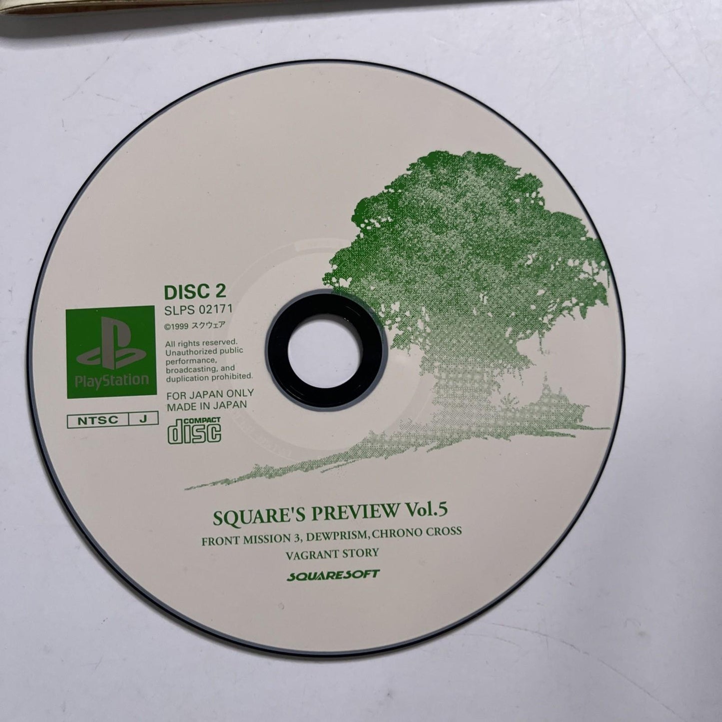 Legend Of Mana 1999 PS1 Sony PlayStation NTSC-J JAPAN Square RPG Game