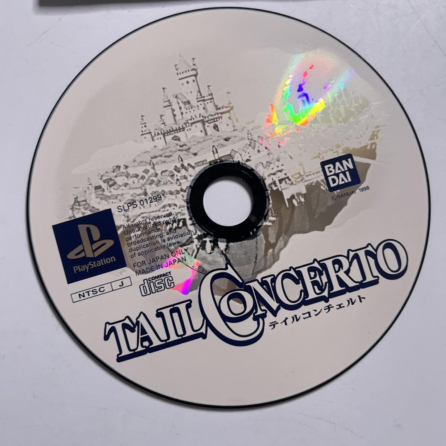 Tail Concerto 1998 PS1 Sony PlayStation NTSC-J JAPAN Game