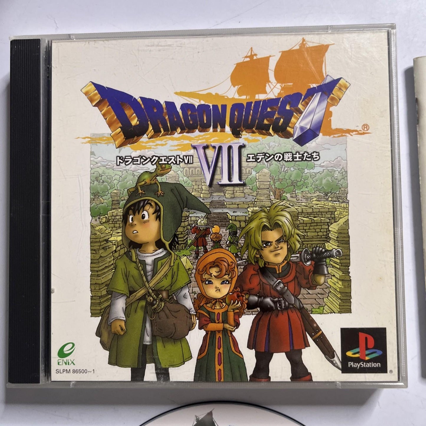 Dragon Quest VII 1998 PS1 Sony PlayStation NTSC-J JAPAN Game
