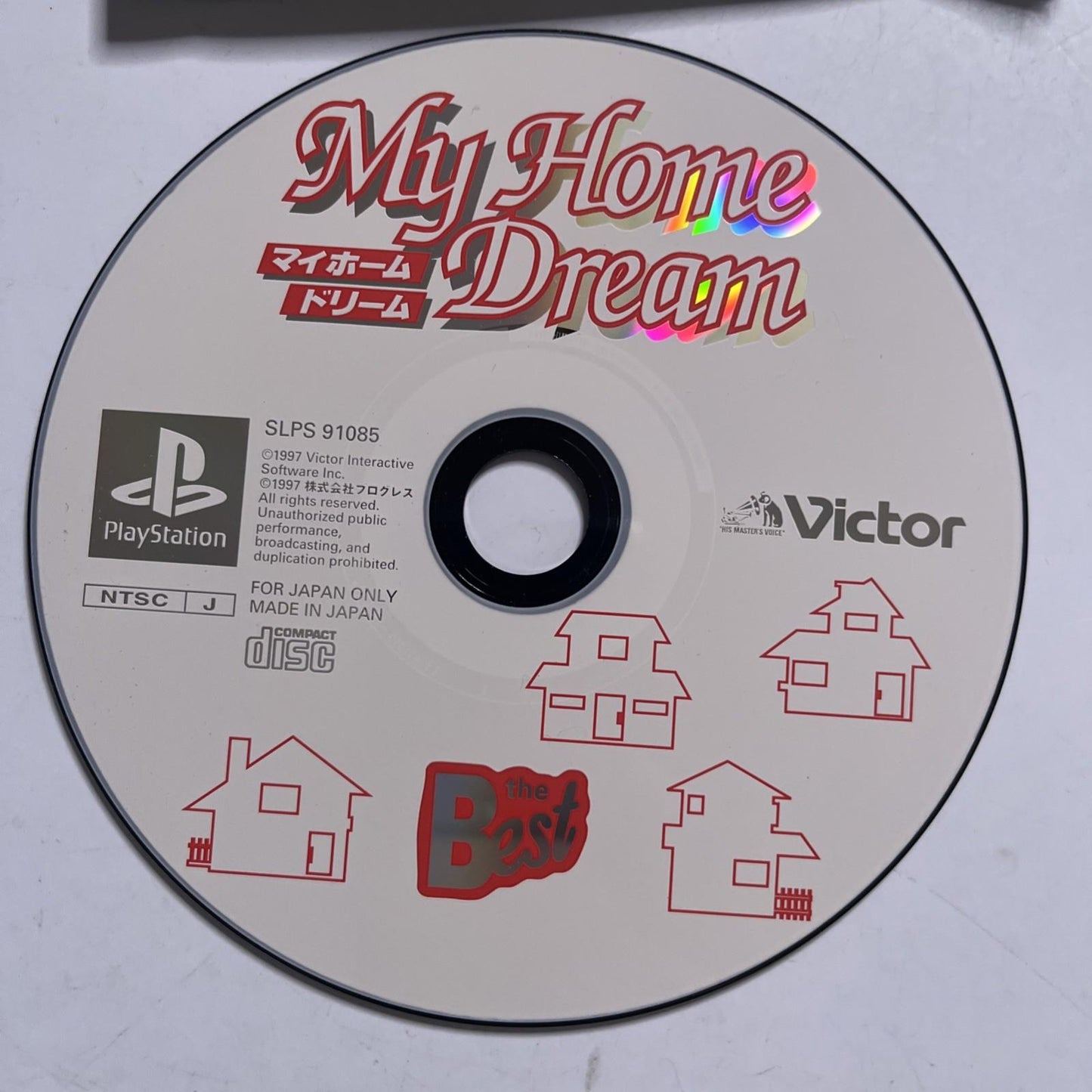 My Home Dream 1997 PS1 Sony PlayStation NTSC-J JAPAN Game