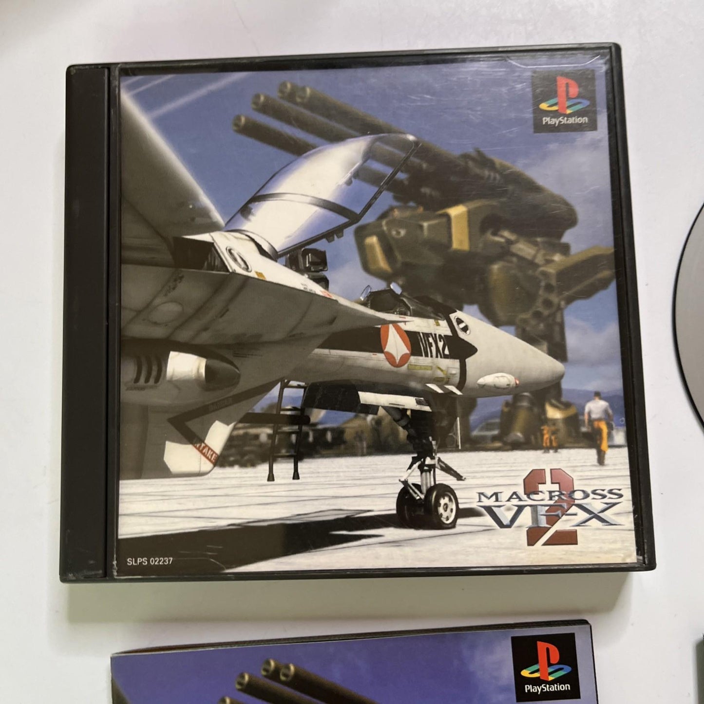 Macross VF-X 2 1999 PS1 Sony PlayStation NTSC-J JAPAN Action Game