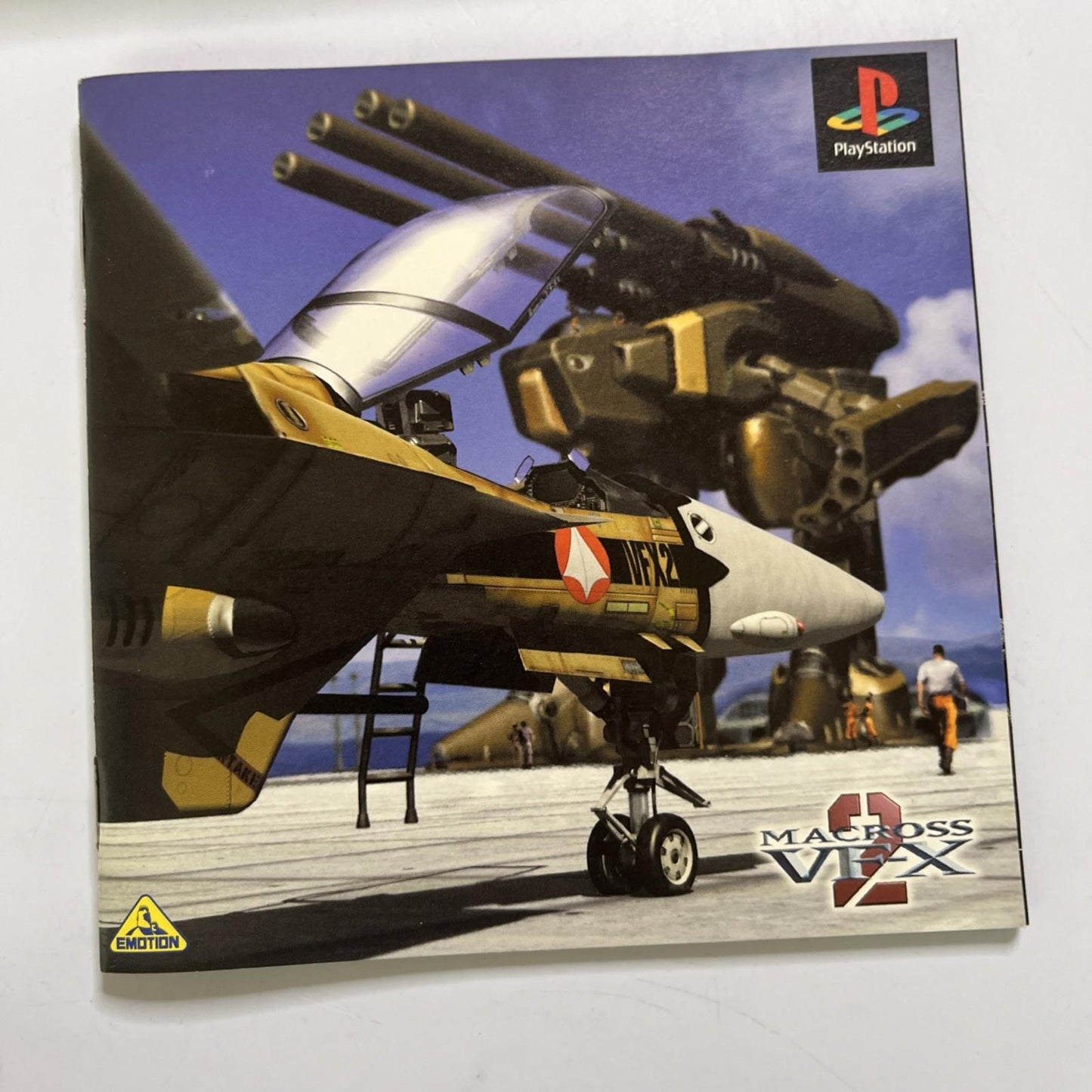 Macross VF-X 2 1999 PS1 Sony PlayStation NTSC-J JAPAN Action Game