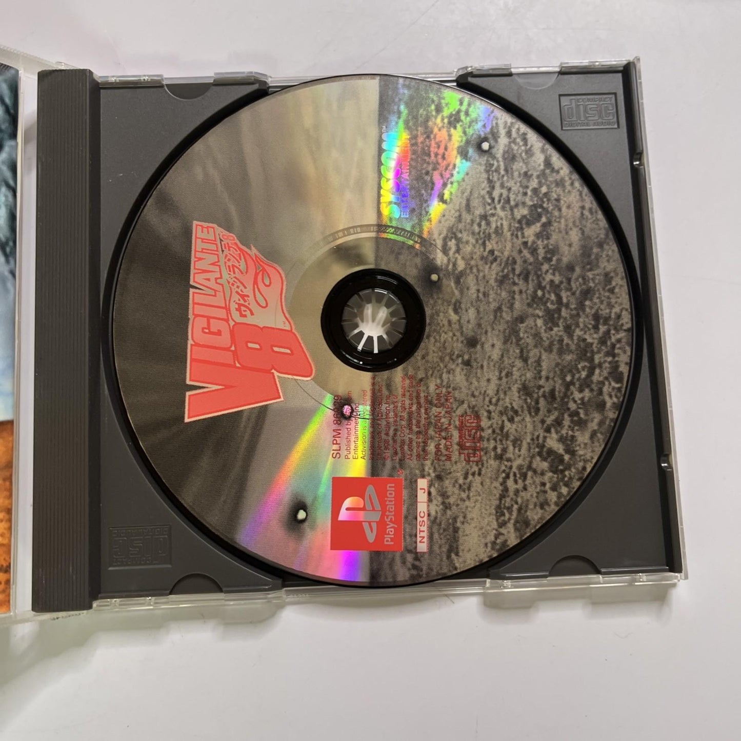 Vigilante 8 PS1 1998 Sony PlayStation NTSC-J JAPAN Game Complete